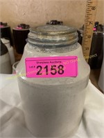 Macomb Pottery Quart Mason Jar w/Cap