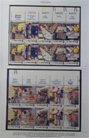 1973 Postal People Blocks Mint