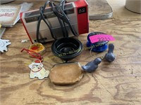 Panasonic radio,coin purse ,yo-yo and items