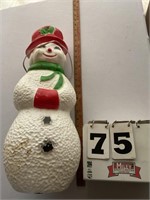 Blow mold snowman - 24" tall