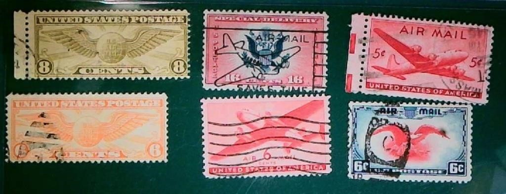 1928-1948 Airmail Stamps