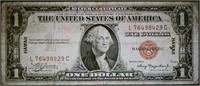 1935 A $1 Silver Certificate Hawaii , Red Seal