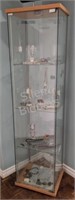 IKEA Glass Display Cabinet with Light