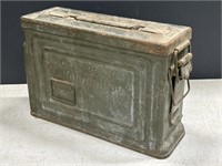 U.S. Military Crown Ammunition Box, Cal 30 M1