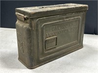 U.S. Military Crown Ammunition box
