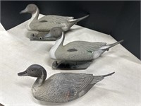 Three duck decoys, 2- Flambeau & 1-Carry Lite