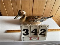 Woodenware medallion series carved duck