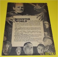 1964 Monster World #1