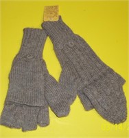 Alpaca Womens Glittens (gloves)