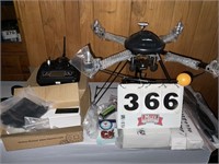 Turbo Ace drone with controller, extra blades,