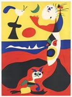 Joan Miro "L'Ete" lithograph, 1938