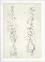 Henry Moore original etching for Paroles Peintes