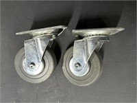 4x1-1/4in Cage Swivel Caster wheels
