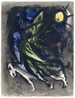 Marc Chagall "The Angel" original lithograph