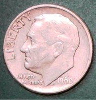 1960 D Roosevelt Dime Silver content