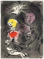 Marc Chagall "Daniel in the Lion's Den" original B