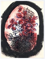 Georges Braque original lithograph, 1963