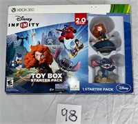 Disney Infinitity Xbox 360 Toy Box Starter Pack