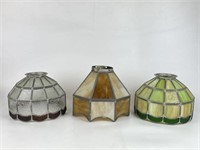 Selection of Stained Glass Lamp Shades and More
