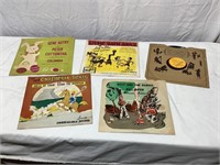 Vtg Peter Cottontail Record and Children Records