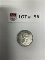 1960 Canada 50 cent silver coin