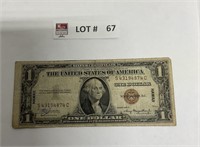 1935 A brown seal Hawaii one dollar silver