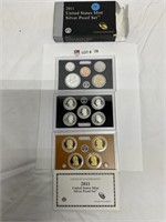 2011 S 14-piece silver proof set