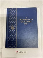 Washington quarter book starting at 1965 complete