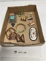 Box of costume and other pieces