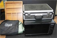 Microwave Oven, Hard Carrying Case, Coleman Air