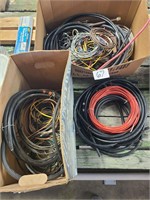 Large lot of scrap wire.