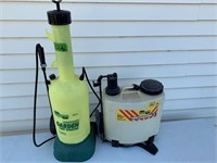 Chapin Cart sprayer, Backpack sprayer no