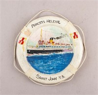 Canadian Oil on Wood Princess Helene 1951