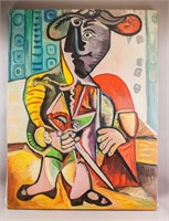 OOC Sgd Picasso 5.18.69 Galerie G. Augustins PARIS