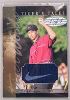 Tiger's Tales 1999 PGA MVP Tiger Woods Jersey Card