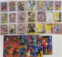 1990's Collectible Marvel & DC Cards, etc.