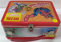 Tin Spider-Man Lunch Box Full of Collectibles