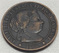 1868 Coin
