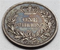 1846 British Silver Coin
