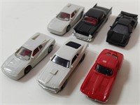 6 Monogram Model Cars