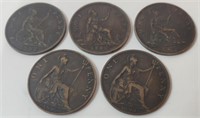 1800s British Coins