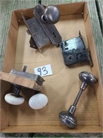 Antique door locks & handles.