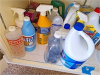 CLEANING ITEMS SHELF