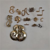 Letter Jewelry Lot