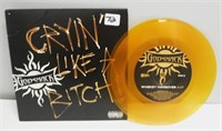 Godsmack "Crying Like A Bitch" Record(yellow color