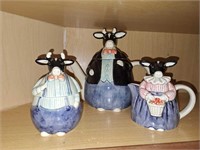 OTAGIRI HEREFORD COW TEAPOT AND MORE