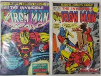 Marvel Iron Man #63 & #80 Comics