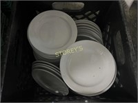 ~52 Plain White ~6" Plates