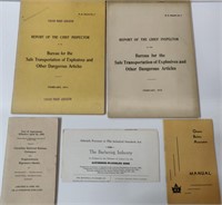 Lot of Assorted Manuals, Rule Books, etc.