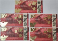 Special Canadian Tire 10 Cent Bank Notes